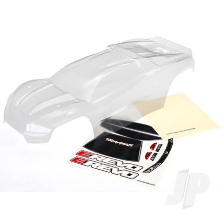 Traxxas Body, E-Revo, Clear (TRX8611)