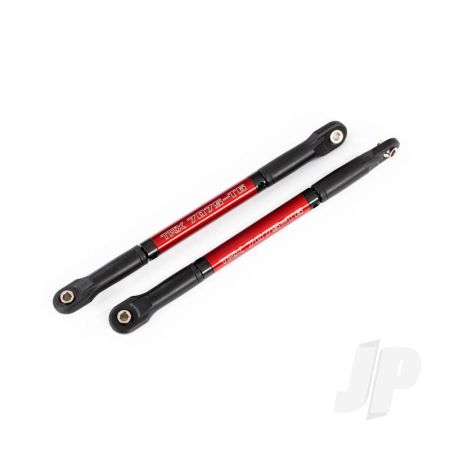 Traxxas Push Rods, Aluminium (Red-Anodised) (2) (Assembled With Rod Ends) (TRX8619R)