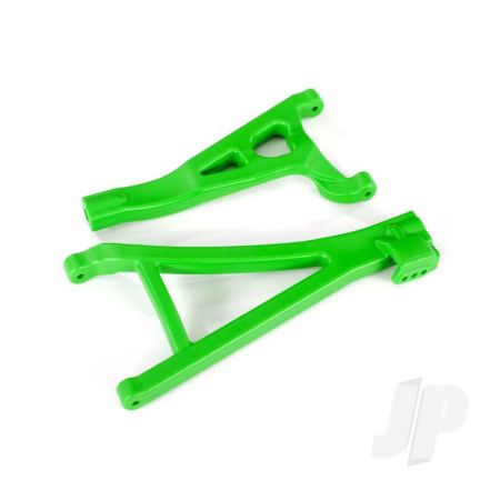 Traxxas Suspension Arms, Green, Front (Right), Heavy Duty (Upper (1Pc) / Lower (1Pc)) (TRX8631G)