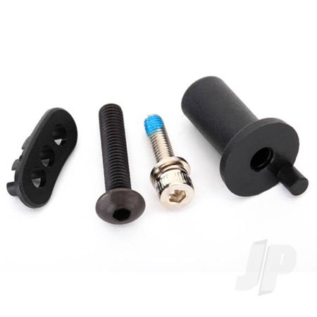 Traxxas Motor Mount Hinge Post / Fixed Gear Adapter / 5X25Mm Bcs (1Pc) / 4X16Mm Cs With Split And Flat Washer (1Pc) (TRX8661)