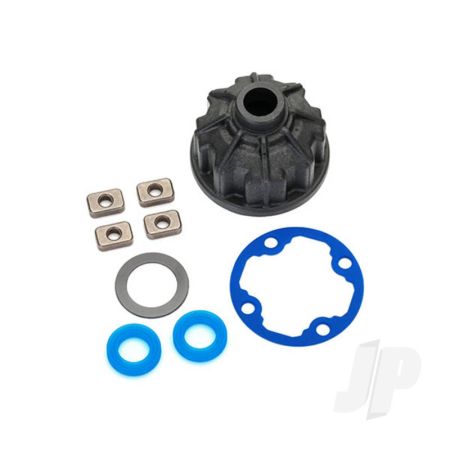 Traxxas Carrier, Differential (Heavy Duty) / X-Ring Gaskets (2 Pcs) / Ring Gear Gasket / Spacers (4 Pcs) / 12.2X18X0.5 Ptfe-Coated Washer (1Pc) (TRX8681)