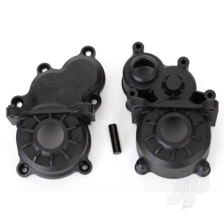 Traxxas Gearbox Halves (Front & Rear) / Idler Gear Shaft (TRX8691)