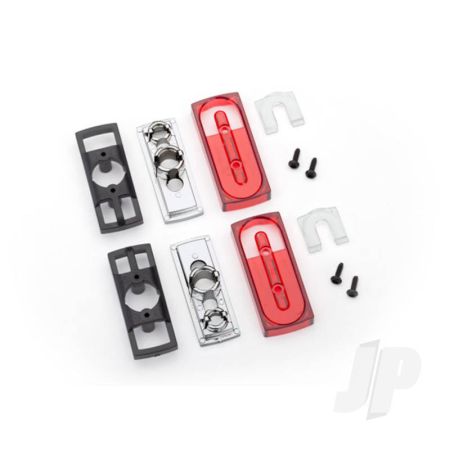 Traxxas Tail Light Lens (2 Pcs) / Tail Light Housing (2 Pcs) / Tail Light Housing Mount (2 Pcs) / Reverse Lens (2 Pcs) / 1.6X5 Bcs (4 Pcs) (Left & Right) (TRX8814X)