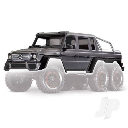 Traxxas Body, Mercedes-Benz G 63, Matte Metallic Graphite (TRX8825X)