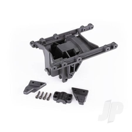 Traxxas Suspension Mount, Intermediate, Trx-6 (1)/ Bearing Cap (1)/ Suspension Link Mounts (Left & Right)/ 2.5X12 Cs (4) (TRX8833)