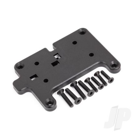 Traxxas Mounting Plate, Winch/ 3X15Mm Ccs (4)/ 2.5X12Mm Ccs (4) (Fits Trx-6 Ultimate Rc Hauler) (TRX8844X)