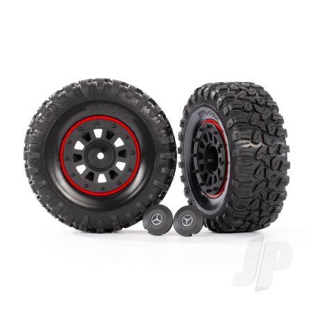 Traxxas Tyres And Wheels, Assembled Glued 2.2In Tyres (2 Pcs) (TRX8874)
