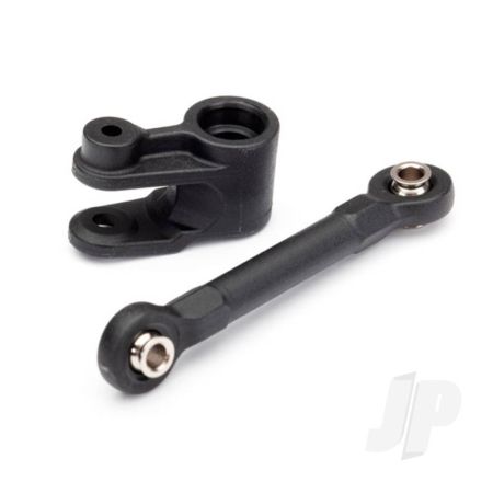 Traxxas Servo Horn, Steering / Linkage, Steering (46Mm, Assembled With Pivot Balls) (TRX8947)