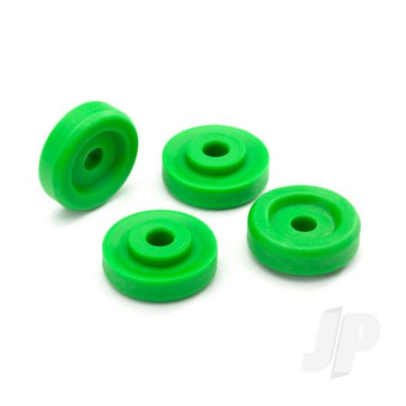 Traxxas Wheel Washers, Green (4 Pcs) (TRX8957G)