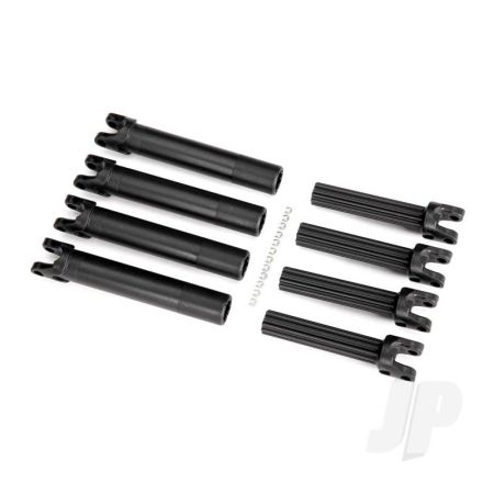 Traxxas Half Shaft Set, Left Or Right (Plastic Parts Only) (Internal Splined Half Shaft/ External Splined Half Shaft) (4 Assemblies) (For Use With #8995 Widemaxx Suspension Kit) (TRX8993)