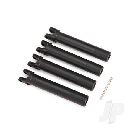 Traxxas Half Shafts, Outer (Extended, Front Or Rear) (4)/ E-Clips (8) (For Use With #8995 Widemaxx Suspension Kit) (TRX8993A)
