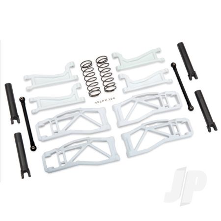 Traxxas Suspension Kit, Widemaxx, White (Includes Front & Rear Suspension Arms, Front Toe Links, Rear Shock Springs) (TRX8995A)