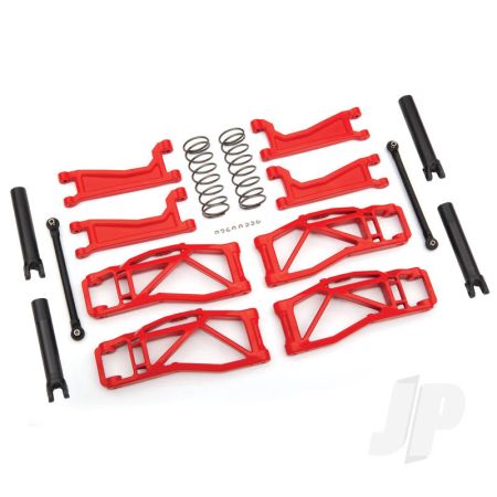 Traxxas Suspension Kit, Widemaxx, Red (Includes Front & Rear Suspension Arms, Front Toe Links, Rear Shock Springs) (TRX8995R)