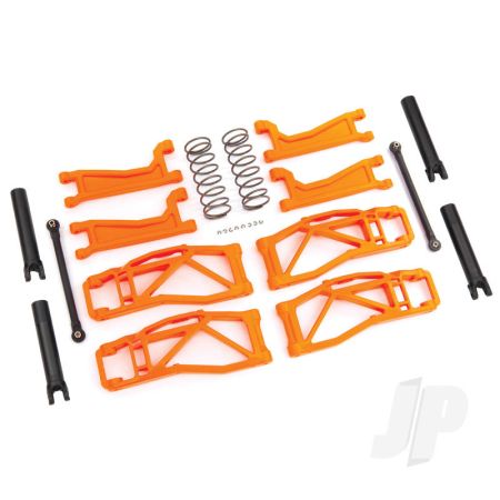 Traxxas Suspension Kit, Widemaxx, Orange (Includes Front & Rear Suspension Arms, Front Toe Links, Rear Shock Springs) (TRX8995T)