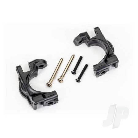Traxxas Caster Blocks (C-Hubs), Extreme Heavy Duty, Black (Left & Right)/ 3X32Mm Hinge Pins (2)/ 3X20Mm Bcs (2) (For Use With #9080 Upgrade Kit) (TRX9032)