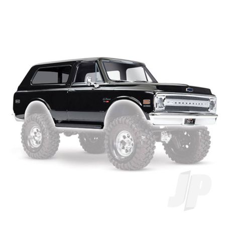 Traxxas Body, Chevrolet Blazer (1969), Complete (Black) (Includes Grill, Side Mirrors, Door Handles, Windshield Wipers, Front & Rear Bumpers, Decals) (TRX9112X)