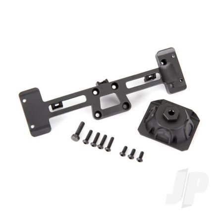 Traxxas Spare Tyre Mount/ Mounting Bracket/ 3X8 Bcs (3)/ 3X12 Bcs (4)/ 4X15Mm Hex Bolt (Fits #9211 Body) (TRX9219)