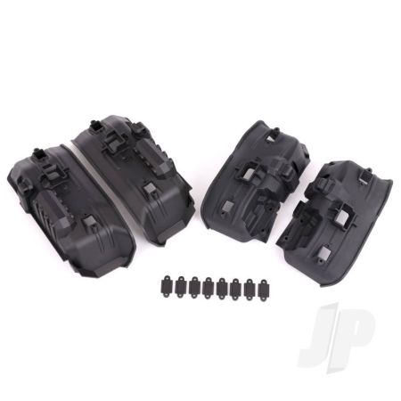 Traxxas Fenders, Inner, Front & Rear (For Clipless Body Mounting) (2 Each)/ Rock Light Covers (8) (TRX9288)