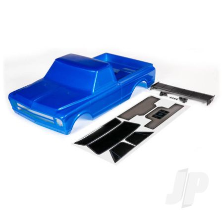 Traxxas Body, Chevrolet C10 (Blue) (Includes Wing & Decals) (TRX9411X)