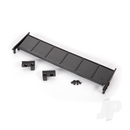 Traxxas Wing, Chevrolet C10/ Support/ Side Plates (Left & Right)/ 3X10 Bcs (4) (TRX9414)