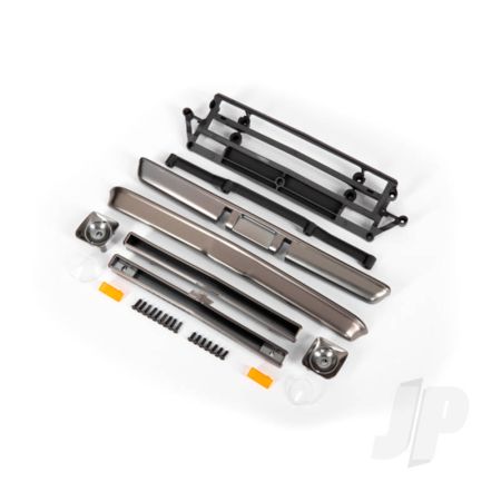 Traxxas Body Accessories, Chevrolet C10, Satin Black Chrome (Includes Grille (Upper & Lower), Headlight Housings (Left & Right), Bumpers (Front & Rear), Mounting Retainers And Hardware) (TRX9415A)