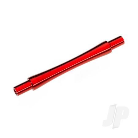 Traxxas Axle, Wheelie Bar, 6061-T6 Aluminium (Red-Anodised) (1)/ 3X12 Bcs (With Threadlock) (2) (TRX9463R)