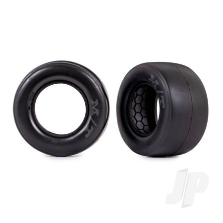 Traxxas Tyres, Rear (Smoke) (2) (TRX9471X)