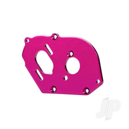 Traxxas Plate, Motor, 6061-T6 Aluminium (Pink-Anodised) (4Mm Thick)/ 3X10Mm Cs With Split And Flat Washer (2) (TRX9490P)
