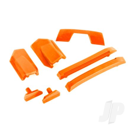Traxxas Body Reinforcement Set, Orange / Skid Pads (Roof) (Fits #9511 Body) (TRX9510T)