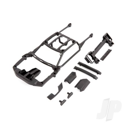 Traxxas Body Support (Assembled With Front Mount & Rear Latch) / Skid Pads (Roof) (Left & Right) (TRX9513X)