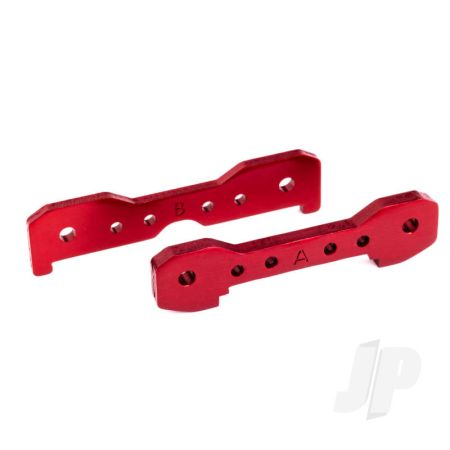 Traxxas Tie Bars, Front, 6061-T6 Aluminium (Red-Anodised) (TRX9527R)