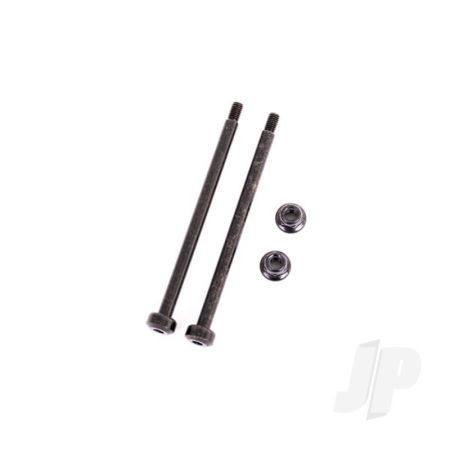 Traxxas Suspension Pins, Outer, Rear, 3.5X56.7Mm (Hardened Steel) (2) / M3X0.5Mm Nl, Flanged (2) (TRX9543)