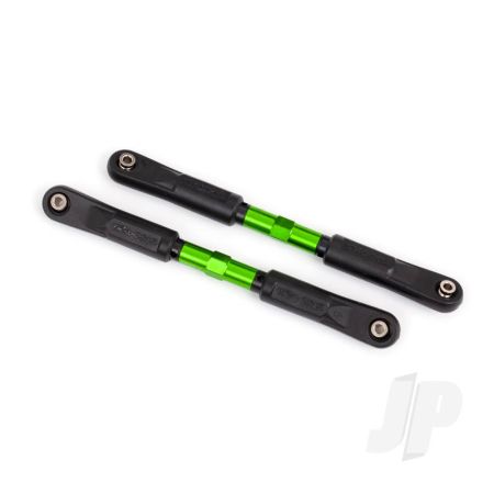 Traxxas Toe Links, Sledge (Tubes Green-Anodised, 7075-T6 Aluminium, Stronger Than Titanium) (120Mm) (2)/ Rod Ends, Assembled With Steel Hollow Balls (4)/ Aluminium Wrench, 8Mm (1) (TRX9549G)