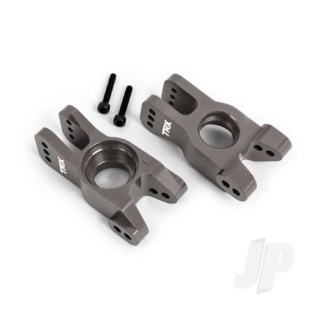 Traxxas Carriers, Stub Axle, 6061-T6 Aluminium (Dark Titanium-Anodised) (Left And Right) (TRX9552A)