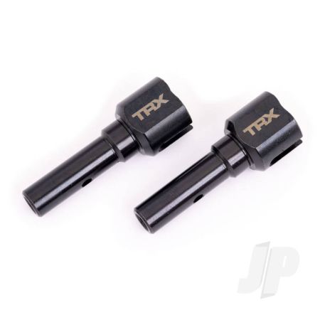 Traxxas Stub Axles, Hardened Steel (2) (For Use Only With #9557 Driveshaft) (Fits Sledge) (TRX9554X)