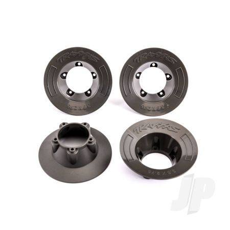 Traxxas Wheel Covers, Black (4) (Fits #9572 Wheels) (TRX9569)