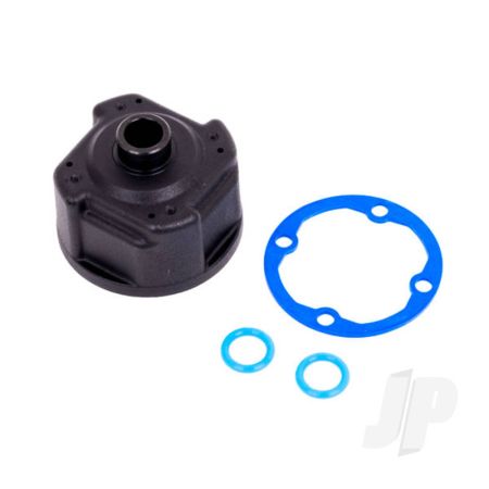 Traxxas Carrier, Differential / Differential Bushing (Metal) / O-Rings (2) / Ring Gear Gasket (TRX9581)
