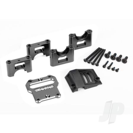 Traxxas Mount, Center Differential Carrier, 6061-T6 Aluminium (Dark Titanium-Anodised) (TRX9584A)