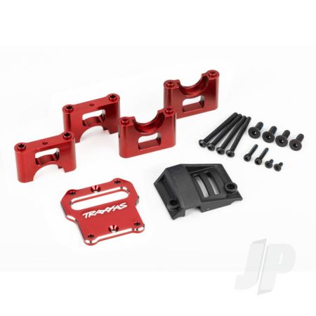 Traxxas Mount, Center Differential Carrier, 6061-T6 Aluminium (Red-Anodised) (TRX9584R)