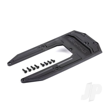 Traxxas Skidplate, Chassis, Black (Fits Sledge) (TRX9623)