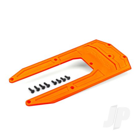 Traxxas Skidplate, Chassis, Orange (Fits Sledge) (TRX9623T)