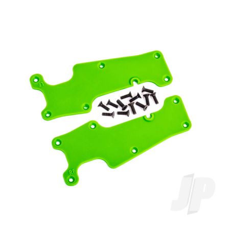 Traxxas Suspension Arm Covers, Green, Front (Left And Right) / 2.5X8 Ccs (12) (TRX9633G)