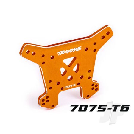 Traxxas Shock Tower, Rear, 7075-T6 Aluminium (Orange-Anodised) (Fits Sledge) (TRX9638T)