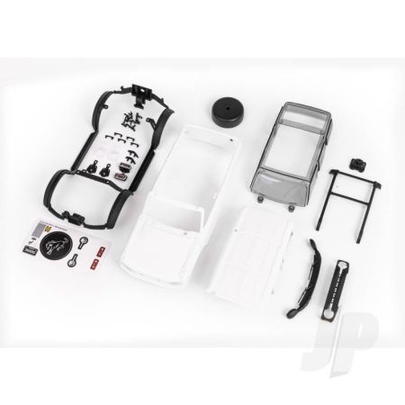 Traxxas Body, Ford Bronco (2021), Complete (White, Requires Painting) (Includes Grille, Side Mirrors, Door Handles, Fender Flares, Windshield Wipers, Spare Tire Mount, & Clipless Mounting) (TRX9711) Traxxas Body, Ford Bronco (2021), Complete (White, Requires Painting) (Includes Grille, Side Mirrors, Door Handles, Fender Flares, Windshield Wipers, Spare Tire Mount, & Clipless Mounting) (TRX9711)