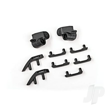 Traxxas Trail Sights (Left & Right)/ Door Handles (Left, Right, & Rear)/ Front Bumper Covers (Left & Right) (Fits #9711 Body) (TRX9717)