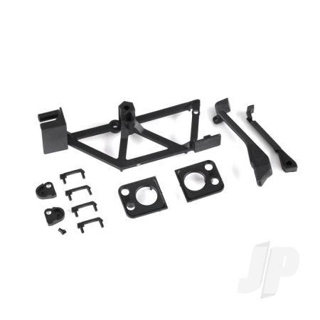 Traxxas Door Handles (4)/ Light Mounts, Front (Left & Right)/ Light Retainers, Front Bumper (Left & Right)/ Fuel Cap/ Snorkel/ Spare Tire Mount (Fits #9712 Body) (TRX9731)