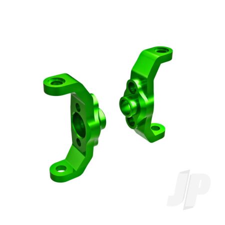 Traxxas Caster Block, Green (TRX9733-GRN)