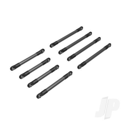 Traxxas Suspension Link Set, 6061-T6 Aluminium (Dark Titanium-Anodised) (Includes 5X53Mm Front Lower Links (2), 5X46Mm Front Upper Links (2), 5X68Mm Rear Lower Or Upper Links (4)) (TRX9749-GRAY)