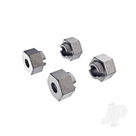 Traxxas Wheel Hubs, 7Mm Hex (Steel) (4)/ Axle Pins (4) (TRX9750A)