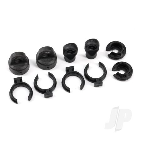 Traxxas Shock Cap (2)/ Spring Perch (2)/ Rod End (2)/ Spring Preload Spacer (4) (TRX9762A)